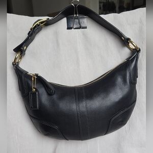 Coach Hampton Leather Small Soho Hobo Shoulder Bag